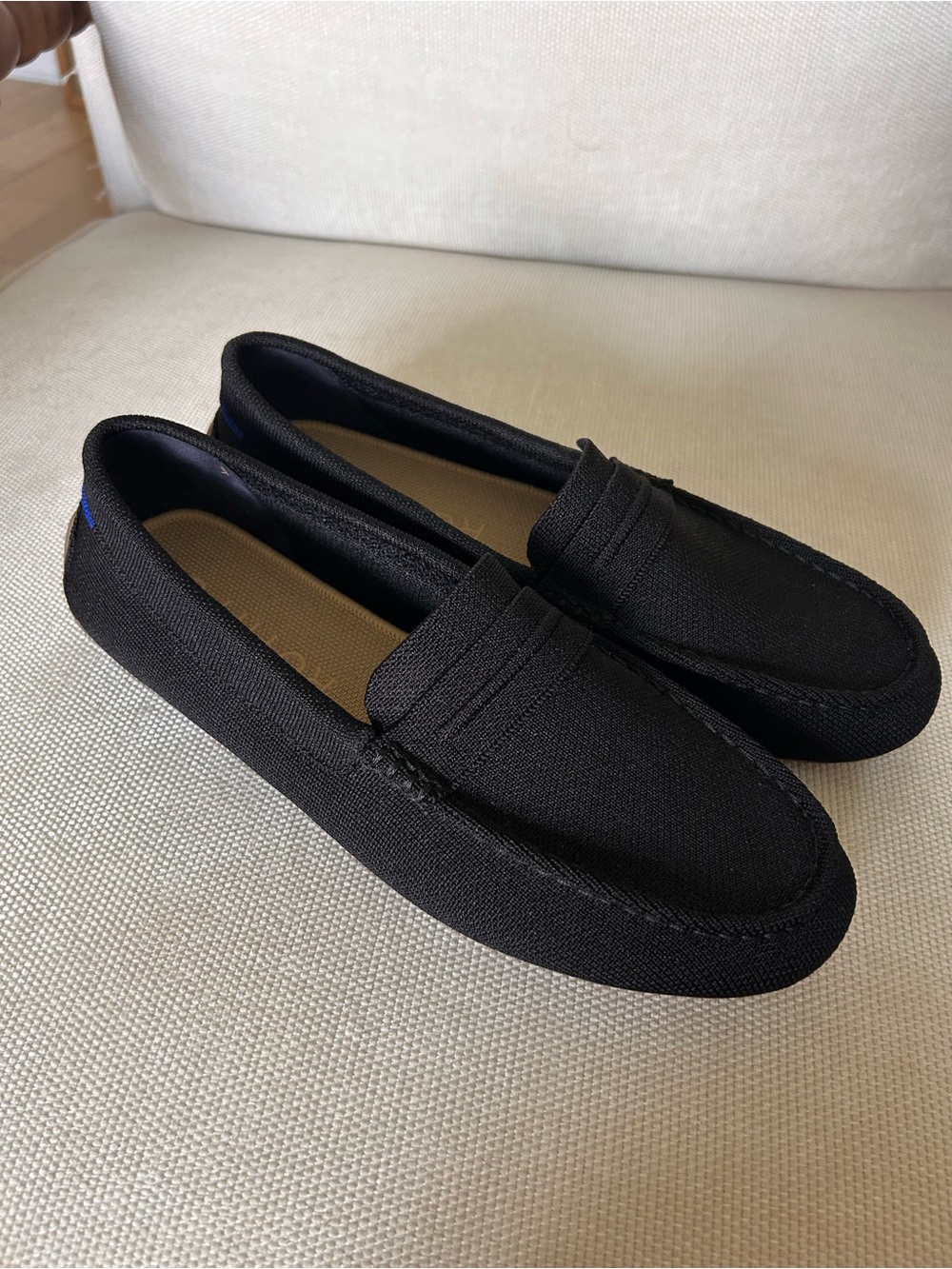 New Rothy’s The Driver Loafers Flats Black - Picture 3 of 6